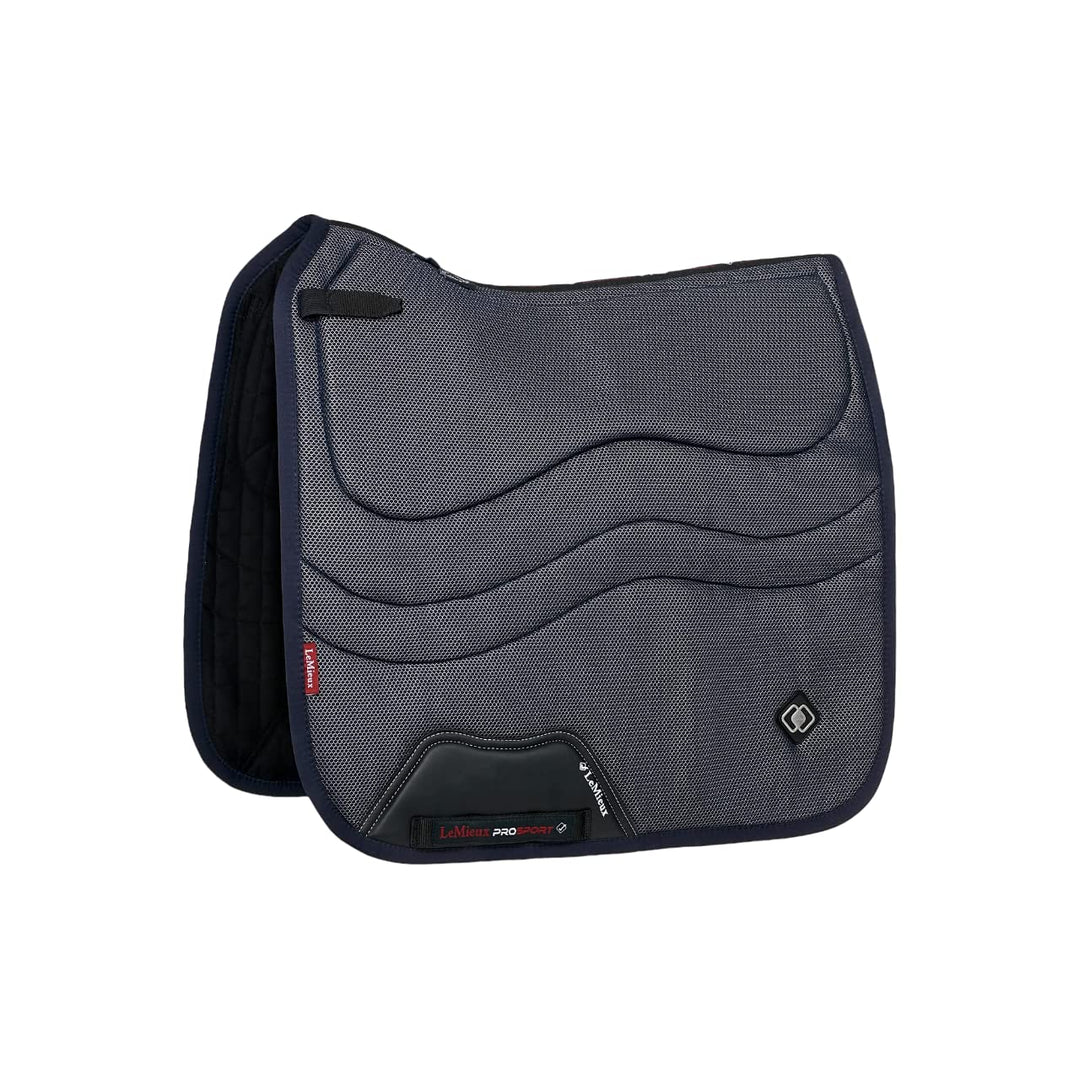 LeMieux Ultra Mesh Dressur-Schabracke eckig Dark Navy dunkles marineblau Einheitsgrösse, dunkles mar