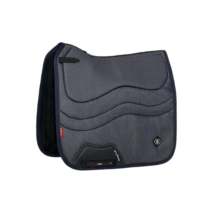 LeMieux Ultra Mesh Dressur-Schabracke eckig Dark Navy dunkles marineblau Einheitsgrösse, dunkles mar