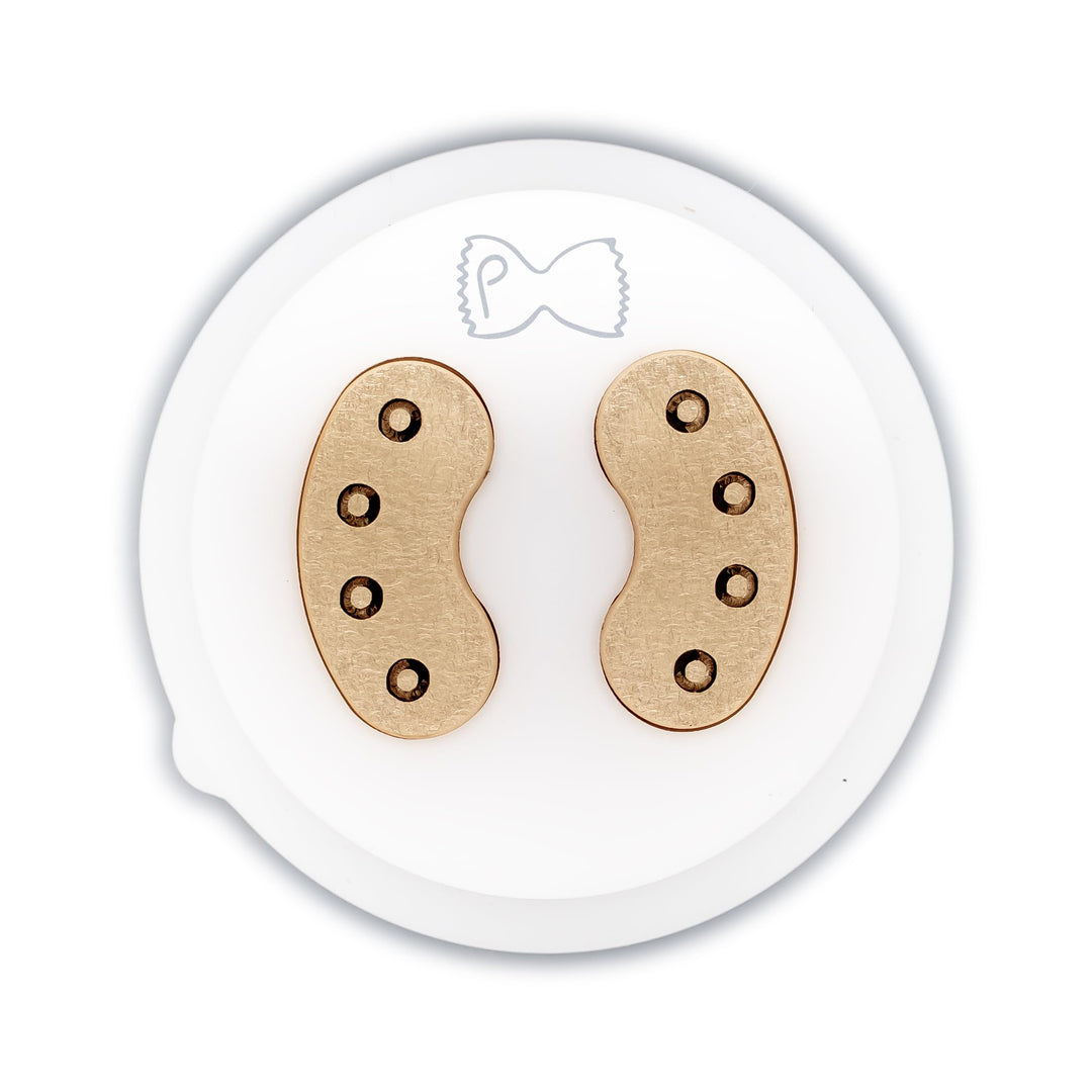 Pastidea - Matrize aus Bronze und POM Gramigna 4,1mm kompatibel mit Philips Pasta Maker Avance und S