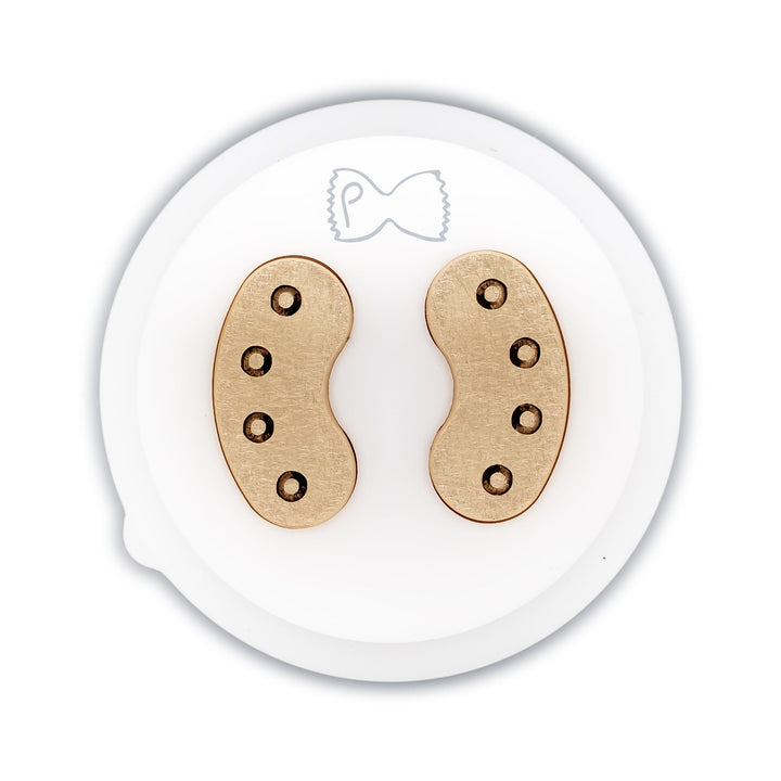 Pastidea - Matrize aus Bronze und POM Gramigna 4,1mm kompatibel mit Philips Pasta Maker Avance und S