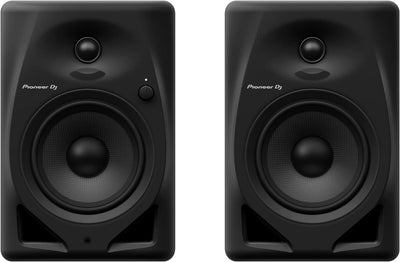 Pioneer DJ DM-50D 5 Desktopmonitorsystem (schwarz) One Size Single, Single