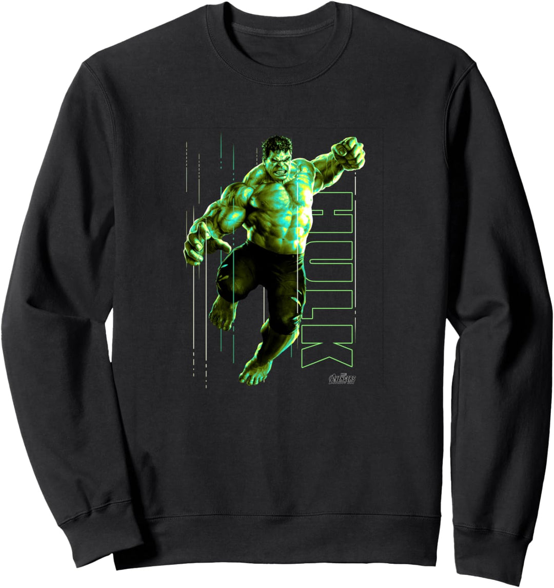 Marvel Infinity War Incredible Hulk Jump Smash Sweatshirt