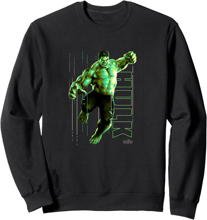 Marvel Infinity War Incredible Hulk Jump Smash Sweatshirt
