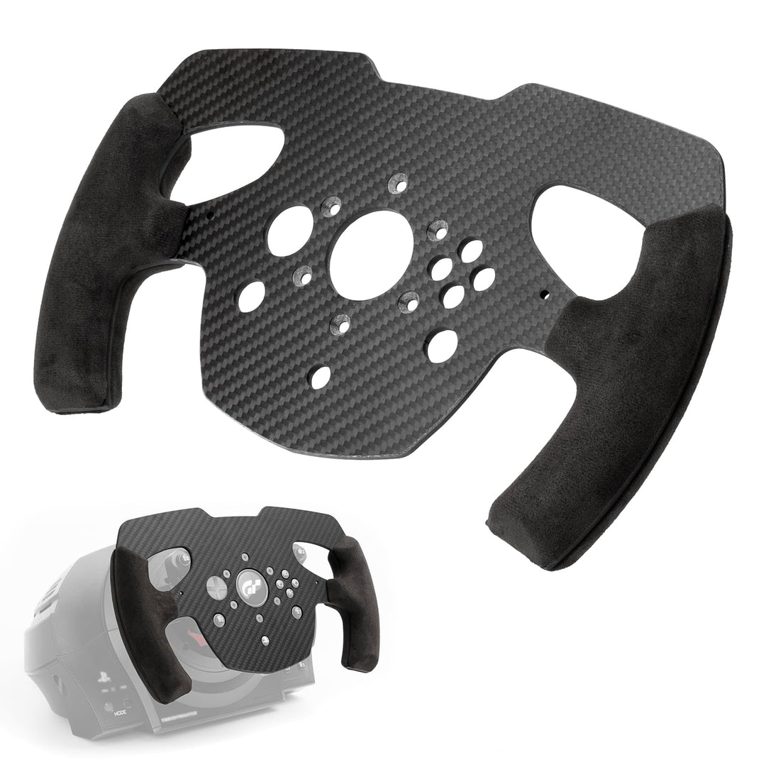 sciuU 4mm Carbon Lenkrad Mod kompatibel mit Thrustmaster T300 RS & GT Edition - 300g Leichtbau Formu