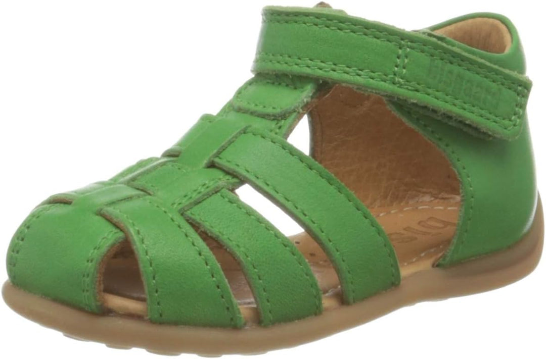 Bisgaard Unisex Kinder Carly Sandal 21 EU Grün, 21 EU Grün