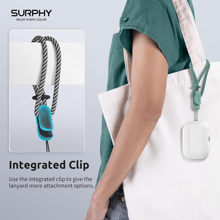 SURPHY 3 Stück Handschlaufe Handy Verstellbares mit Patch, Handykette Kurz Universal Handyband Schlü