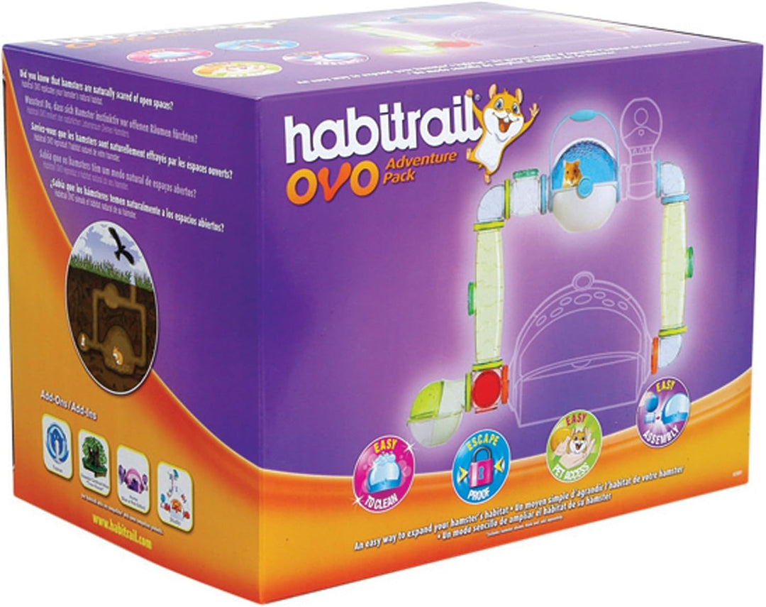 Habitrail OVO Adventure Pack, Hamsterkäfig & Zubehör, Kleintier-Habitat Abenteuerset, Abenteuerset