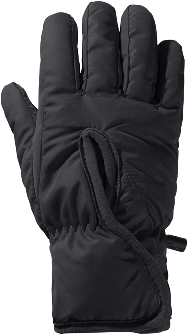 Jack Wolfskin Kinder Easy Entry Glove K Handschuh 152 Schwarz, 152 Schwarz