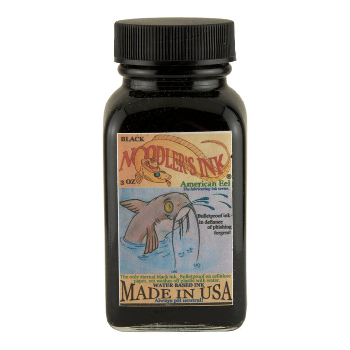 Noodler's Fountain Ink, 3 oz Bottle, Black Eel (19207)