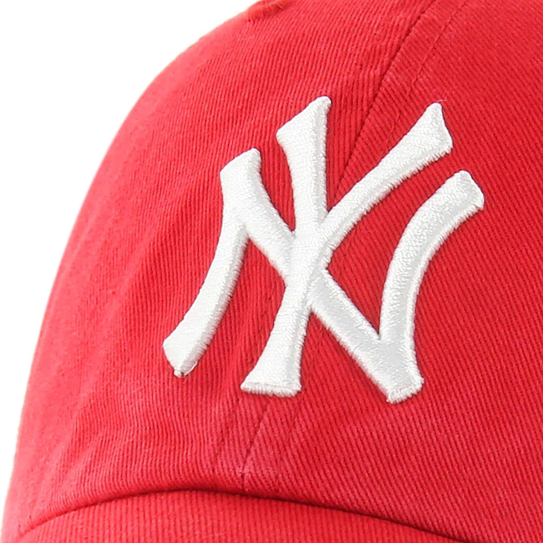 '47 New York Yankees Adjustable Cap Clean Up MLB 31 Rot, 31 Rot