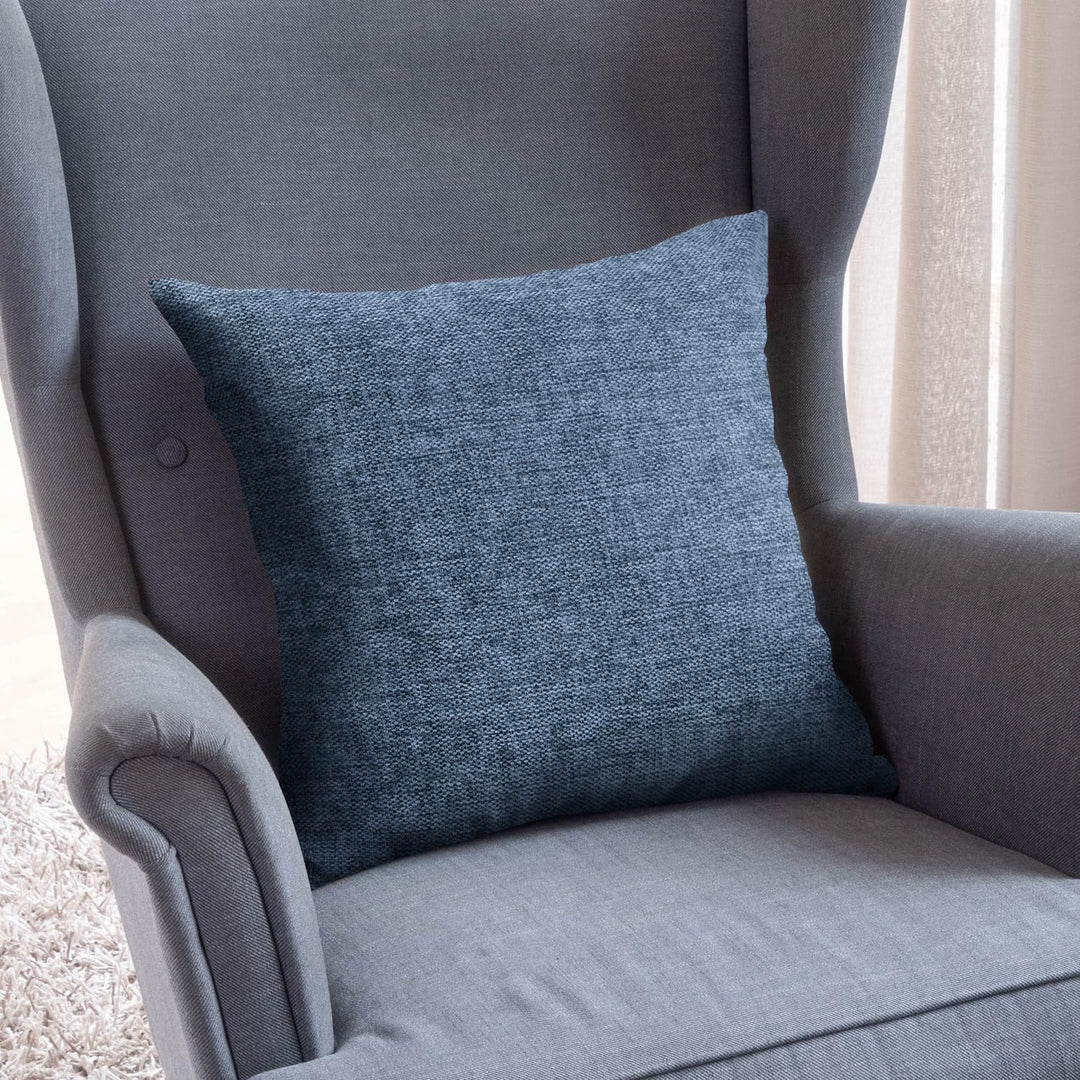 Selfitex 2er Set Couchkissen 50x50 cm, Sofakissen mit Füllung und Bezug, kuschelweiches Lesekissen,