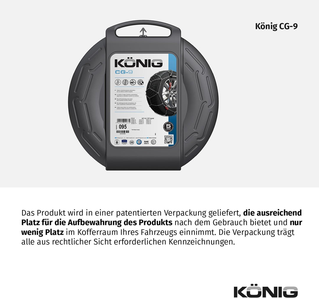 KÖNIG CG-9 100 - Schneeketten, CG-9 100