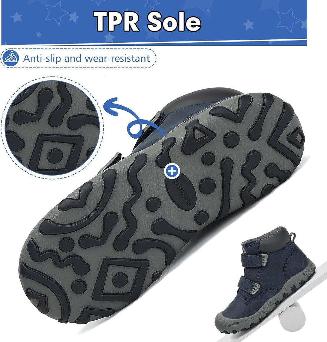 Mishansha Kinder Wanderschuhe rutschfest Trekkingschuhe Jungen Atmungsaktiv Outdoor Walkingschuhe Gr