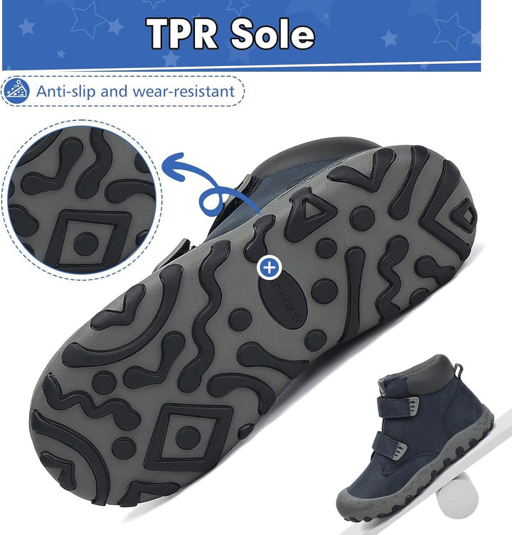 Mishansha Kinder Wanderschuhe rutschfest Trekkingschuhe Jungen Atmungsaktiv Outdoor Walkingschuhe Gr