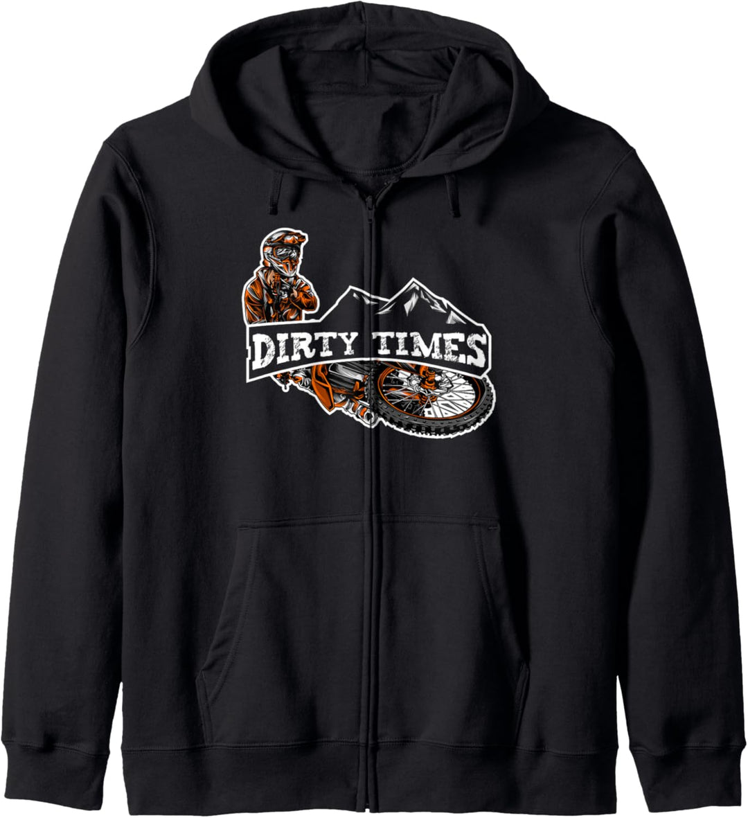 Dirt Bike Supercross Geschenk - Biker MX Motocross Kapuzenjacke