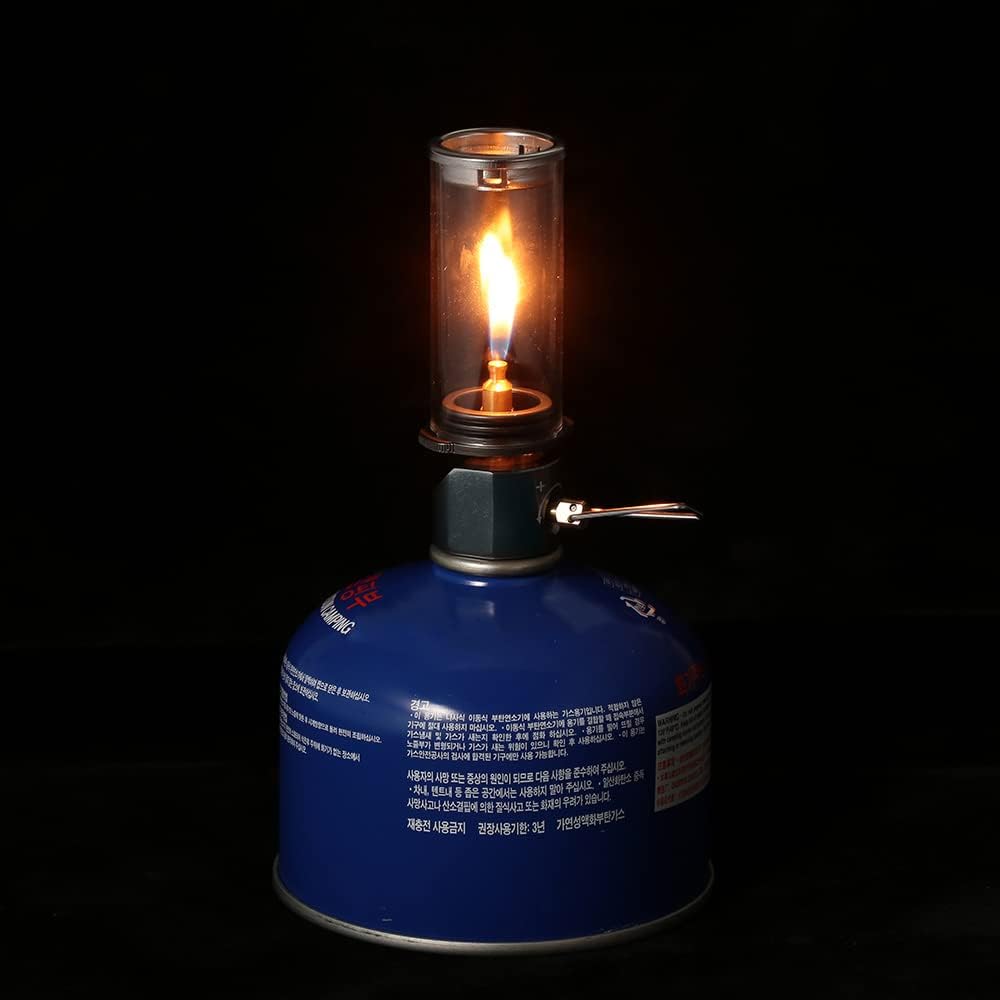 Pretfy Lampe Licht Butangas Licht Laterne Ausseneinsatz Nur für Camping Picknick Selbstfahren