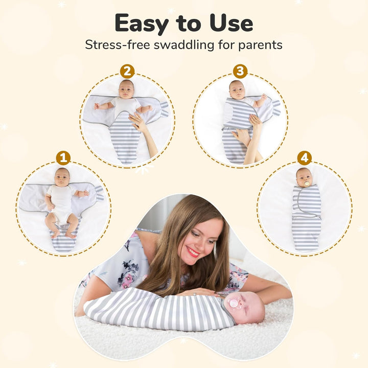 Pucksack für Babys, biologische Puckdecke, Pucksack für Neugeborene, Tragetuch, verstellbar, einfach