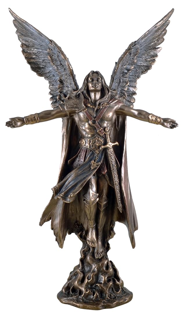 Veronese Erzengel Uriel Skulptur Figur Engel 28 cm Archangel Engel Seraphim