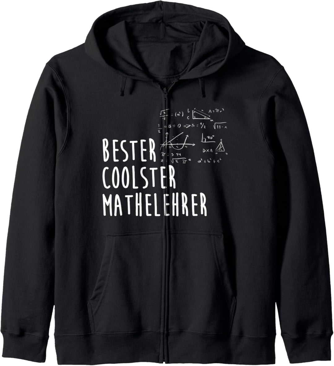 Coolster Mathelehrer Mathematik Schule Lehrer Gymnasium Kapuzenjacke