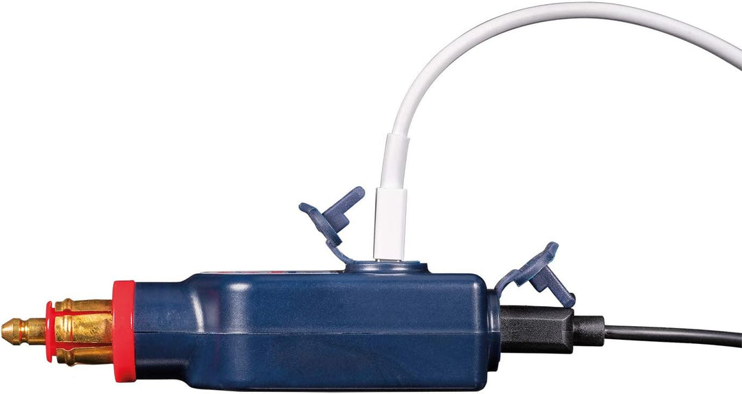 OptiMate TecMate USB O-115,3300 mA witterungsbeständiges DUAL USB-Ladegerät mit Zwei Ausgängen, mit