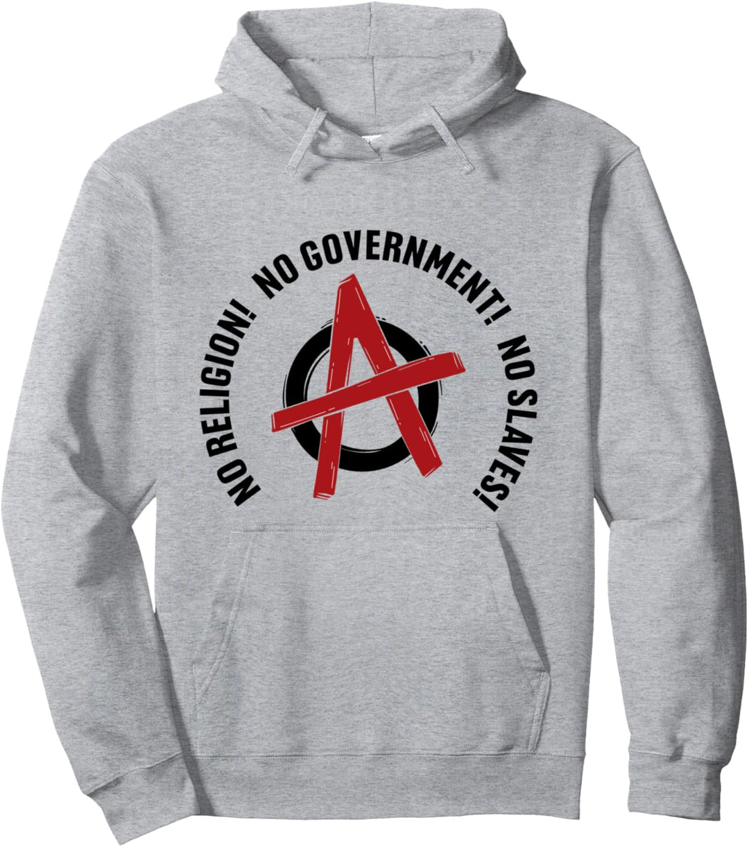 Anarchie Atheismus Punk Anarchist Punker Symbol Punk Rock Pullover Hoodie