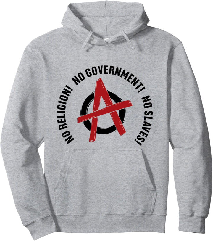 Anarchie Atheismus Punk Anarchist Punker Symbol Punk Rock Pullover Hoodie