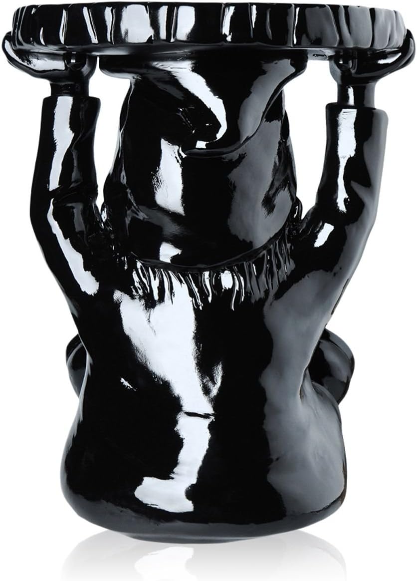 Kartell Attila Entryway Möbel, Plastik, schwarz, 40 x 44 x 40 cm
