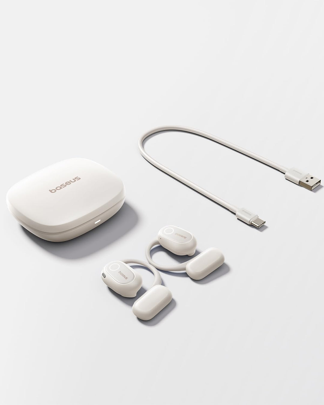 Baseus Bowie MF1 Open-Ear-Kopfhörer Bluetooth, Gerichtete Akustik, Kraftvoller Bass, Ultraleicht, IP
