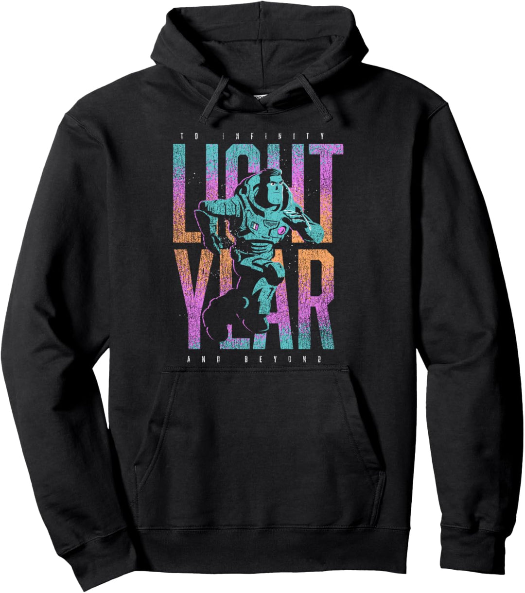 Disney Pixar Lightyear Buzz Lightyear To Infinity And Beyond Pullover Hoodie