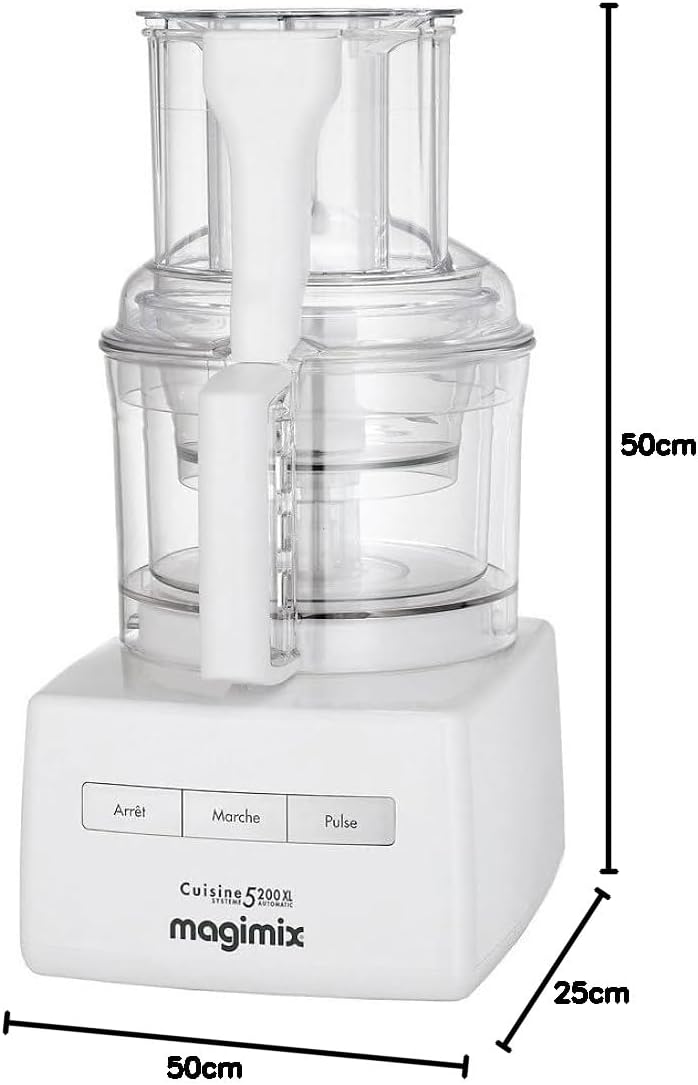 ZZZ_MAGIMIX Küchenroboter Compact 5200 Xl silber/weiss