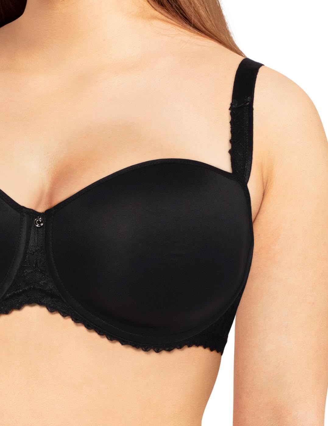 Chantelle Damen Every Curve Co Sg Coque Corbeille Memory T-Shirt Bra 70F Schwarz, 70F Schwarz
