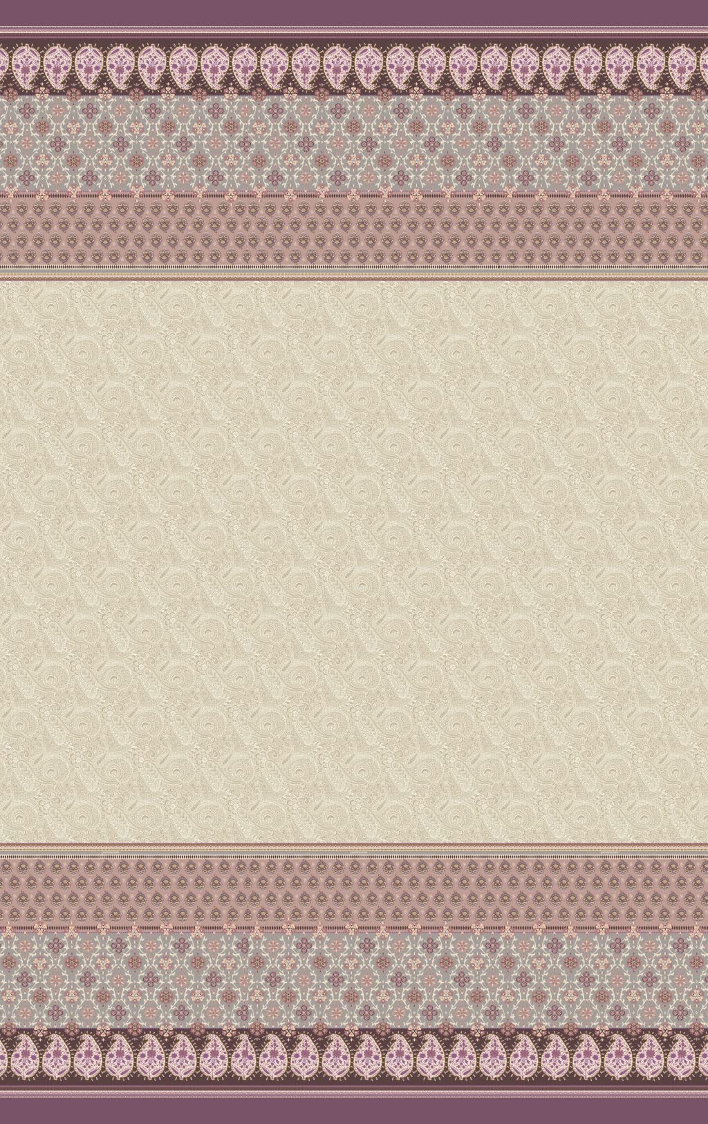Bassetti Foulard, Baumwolle, BEIGE, 180x270