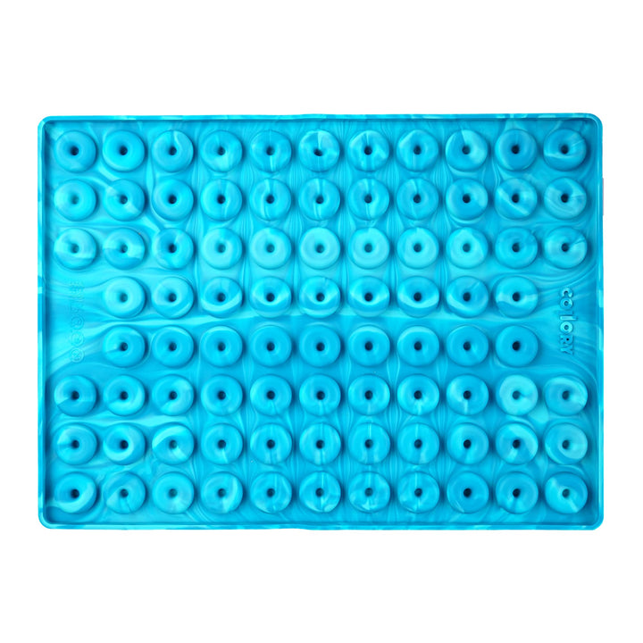 Collory Medium Donut (2,8cm) Silikon Backform für Hundekekse & Hundeleckerlis, Pralinenform, Schokol