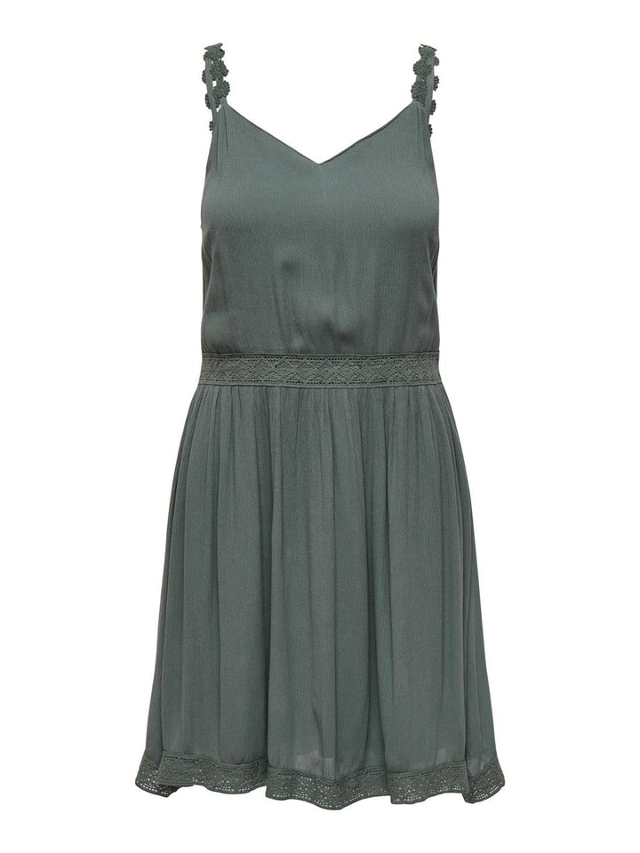 ONLY Female Kleid ONLKARMEN Kurzes Kleid, Balsam Green