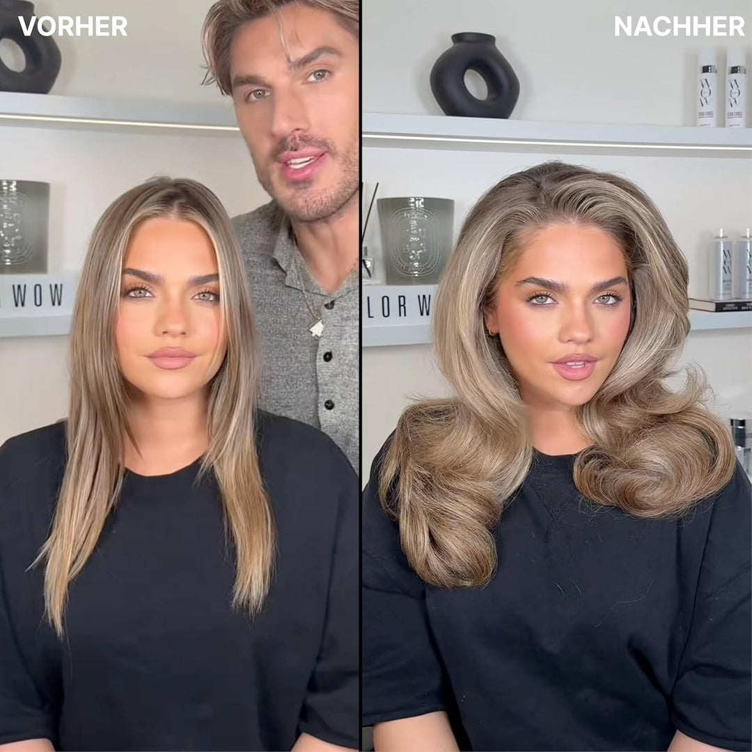 Color Wow Schaumfestiger Volumen Xtra Large, Haarfestiger Schaum Feines Haar, Haarstyling mit Hitzes