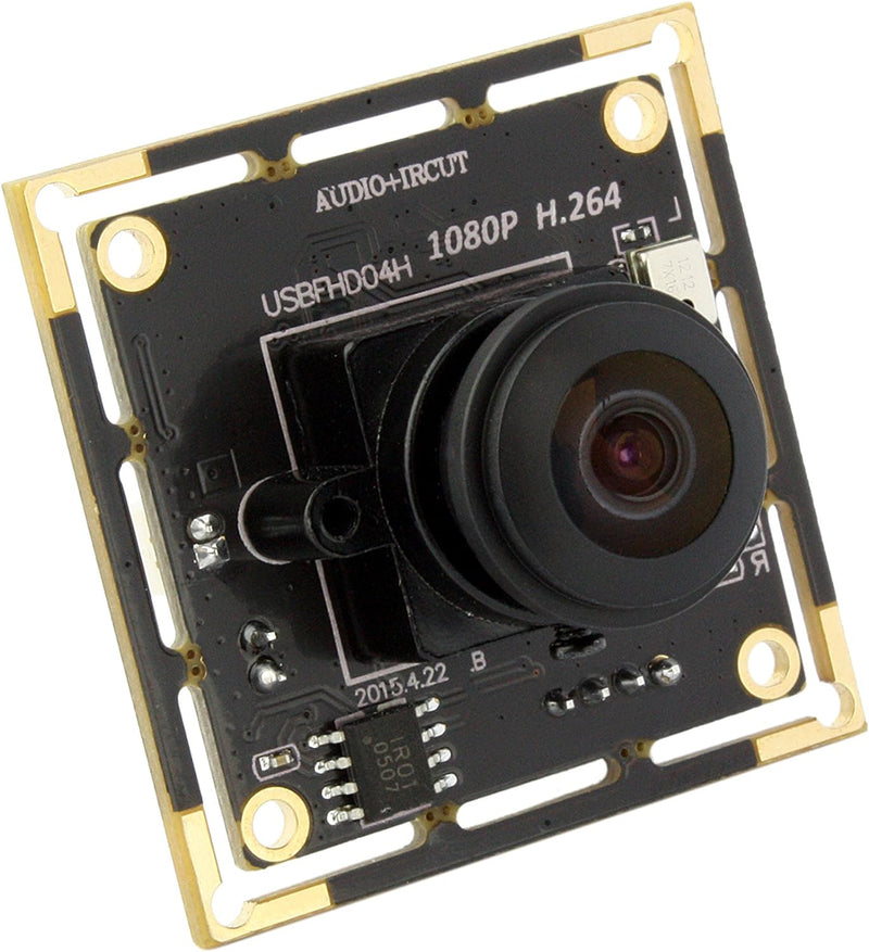 ELP Webcam 1080p H.264 USB Camera (Kamera Modul mit 180 Grad Objektiv)