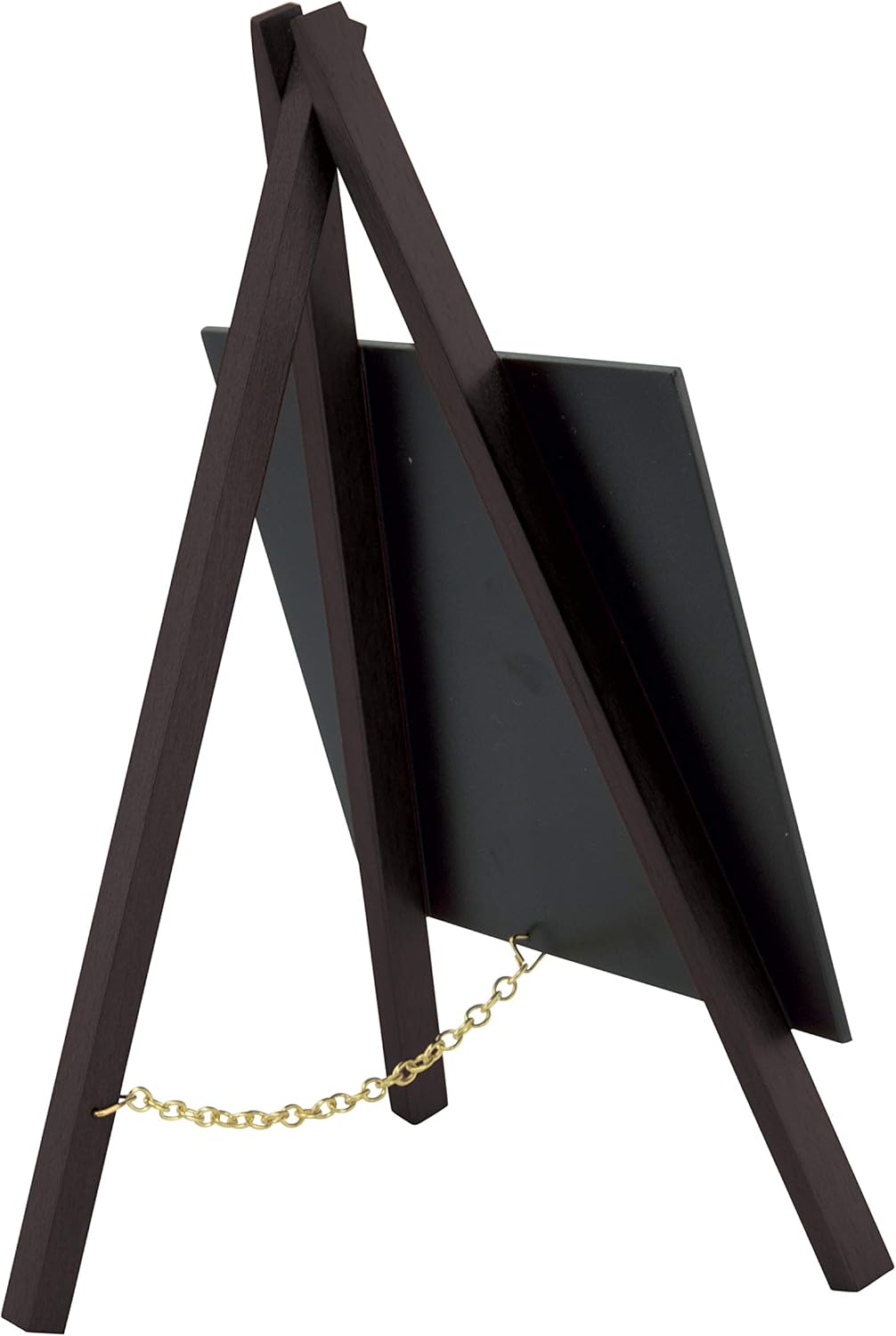 Mini-Tischstativ Kreidetafel - 24 x 15 cm in schwarz, Schwarz