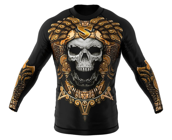 SMMASH Koi Rashguard Herren Kampfsport Langarm, Sport Longsleeve Atmungsaktiv und Leicht, Sportobert