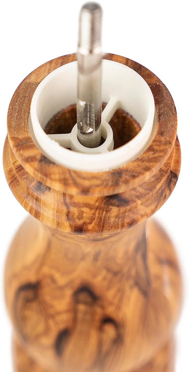 Peugeot Salzmühle Paris 22 cm Natur I Hochwertige Salzmühle manuell aus Olivenholz I Mit individuell