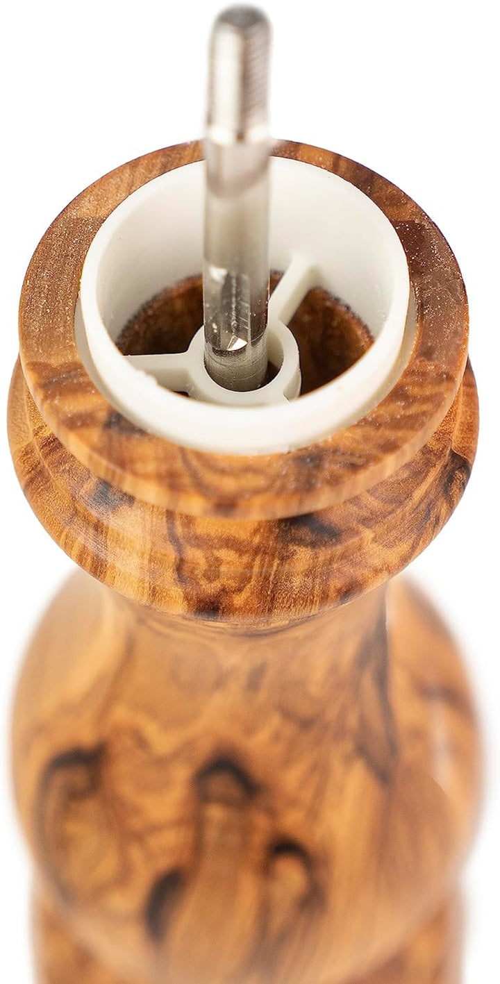 Peugeot Salzmühle Paris 22 cm Natur I Hochwertige Salzmühle manuell aus Olivenholz I Mit individuell
