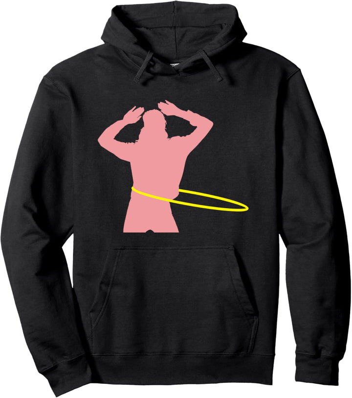 Fun, lustige Fitness Damen, hullern, 70er 80er 90er Pullover Hoodie