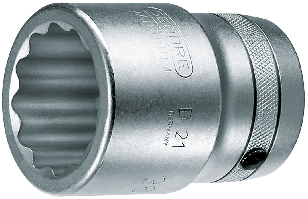 Steckschlüsseleinsatz D 21 1 Zoll 12-kant SW 50mm L.75mm GEDORE 50 mm, 50 mm
