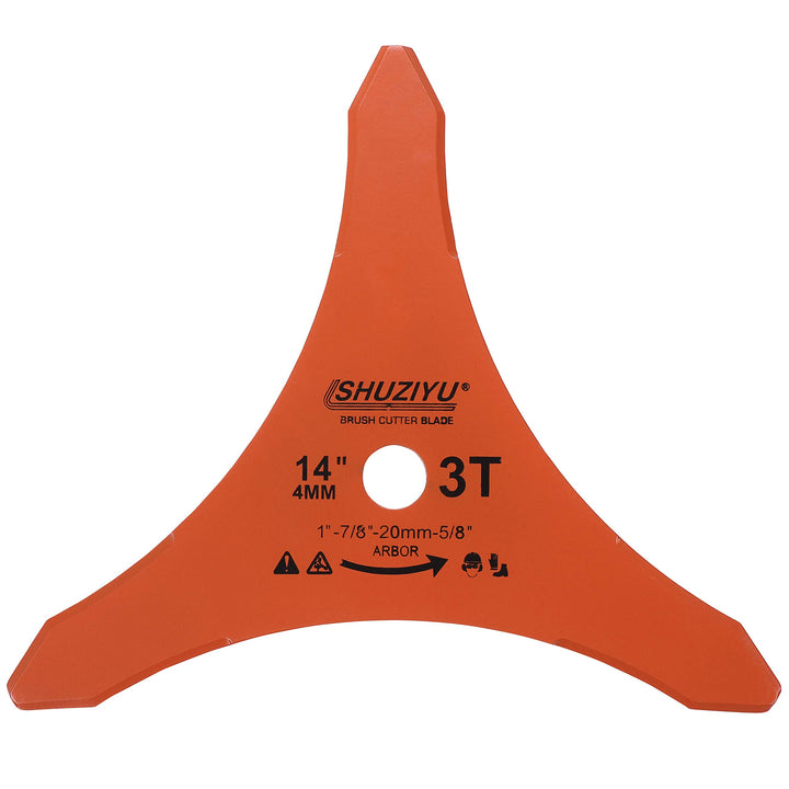 LSHUZIYU 355MMx4MM-3T, 25.4mm Dorn mit Adapter 22.23-20-16mm, Freischneiderklinge, Freischneider Säg