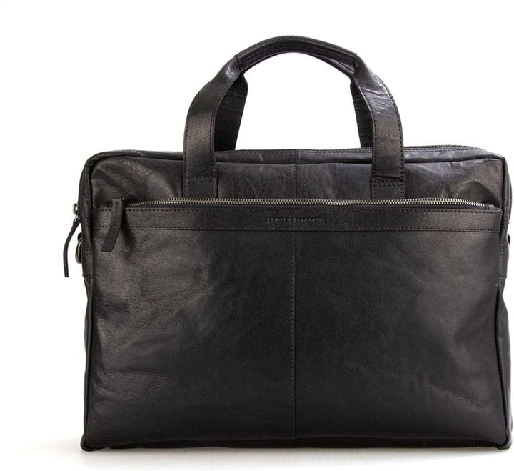 Spikes & Sparrow Aktentasche Leder 40 cm Laptopfach Einheitsgrösse Schwarz, Einheitsgrösse Schwarz