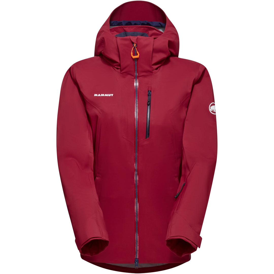 Mammut Damen Stoney Hardshelljacke mit Kapuze S blood red, S blood red