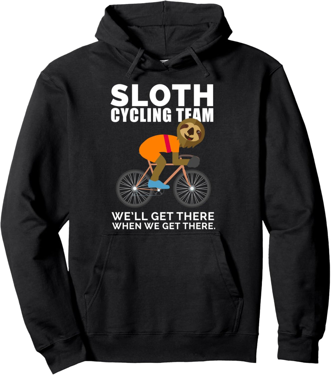 Lustige Faulheit Radfahren Team Radfahrer MTB Biker Pullover Hoodie