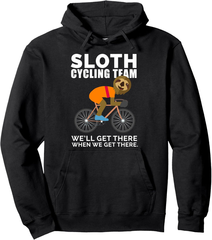 Lustige Faulheit Radfahren Team Radfahrer MTB Biker Pullover Hoodie