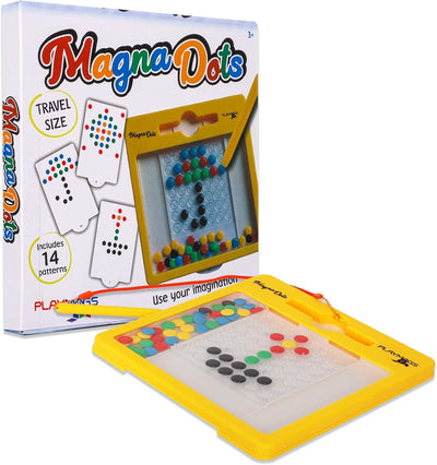 Playmags Magnetic Board für Kinder - Magnetische Doodle Dots Board mit Magnetstift - Magna Doodle mi