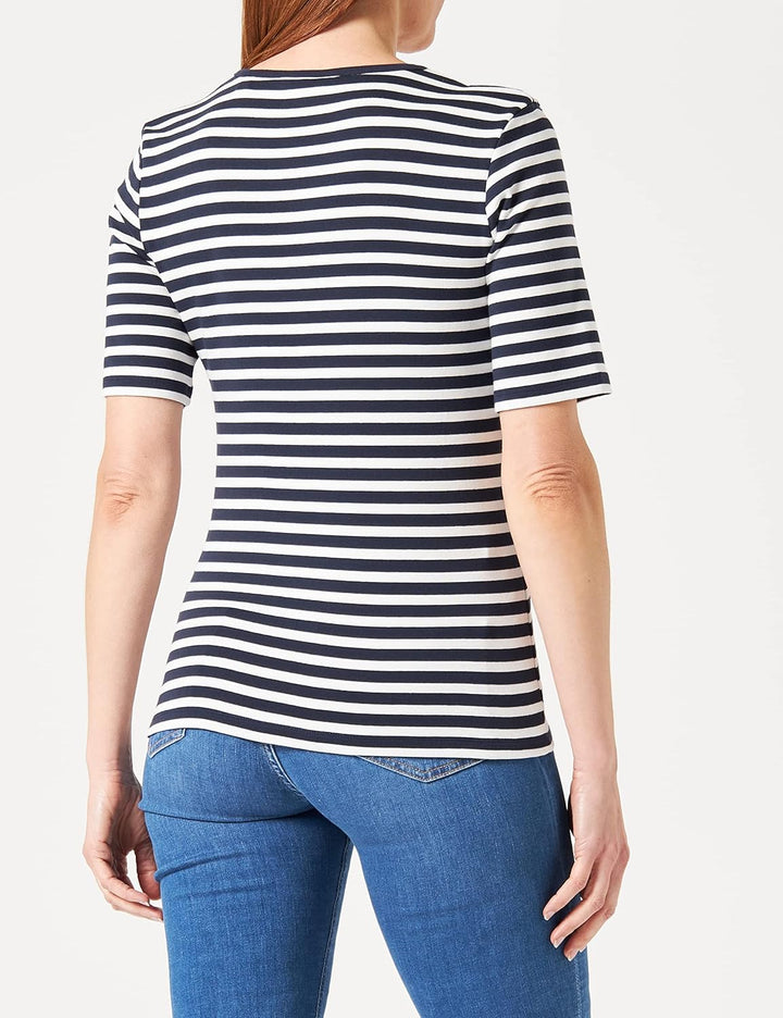 GANT Damen T-Shirt L Evening Blue, L Evening Blue