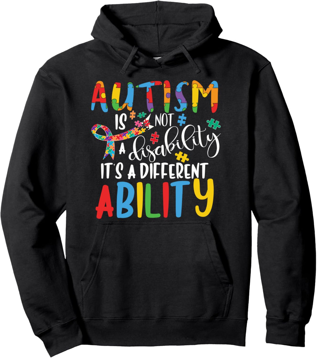 Autismus ist nicht eine Behinderung Es ist eine andere Fähig Pullover Hoodie